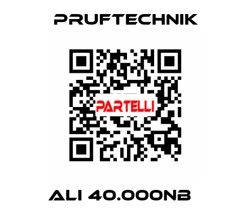 ALI 40.000NB   Pruftechnik