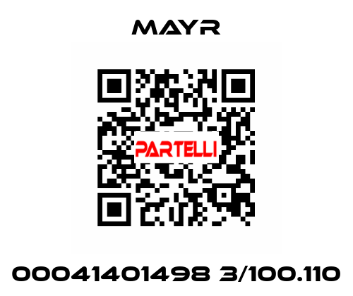 00041401498 3/100.110 Mayr