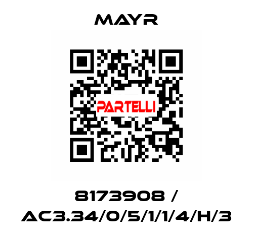 8173908 / AC3.34/0/5/1/1/4/H/3 Mayr