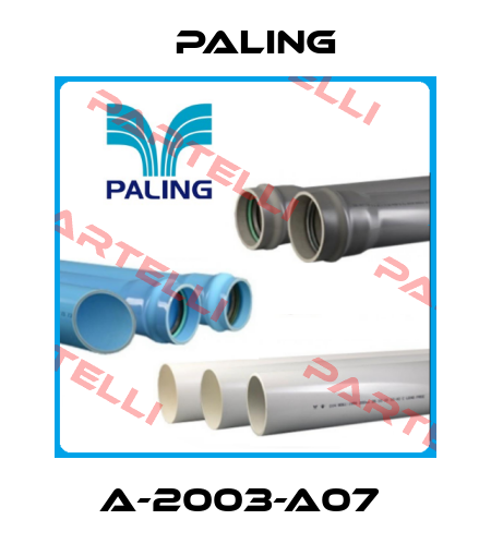 A-2003-A07  Paling