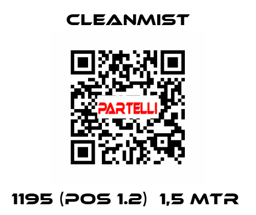 1195 (pos 1.2)  1,5 mtr  CleanMist