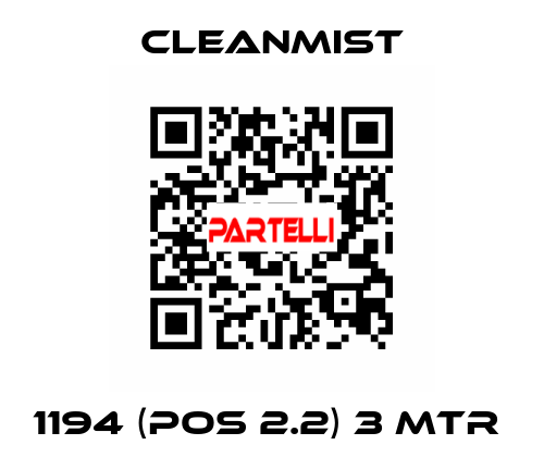 1194 (pos 2.2) 3 mtr  CleanMist