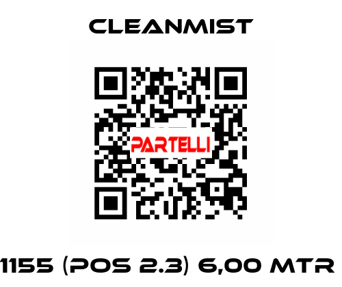 1155 (pos 2.3) 6,00 mtr  CleanMist