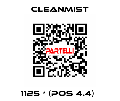 1125 * (pos 4.4)   CleanMist