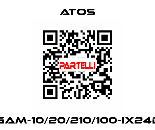 AGAM-10/20/210/100-IX24DC Atos