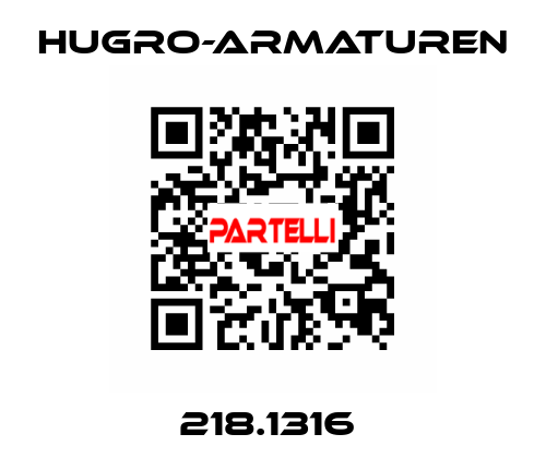 218.1316  Hugro-Armaturen