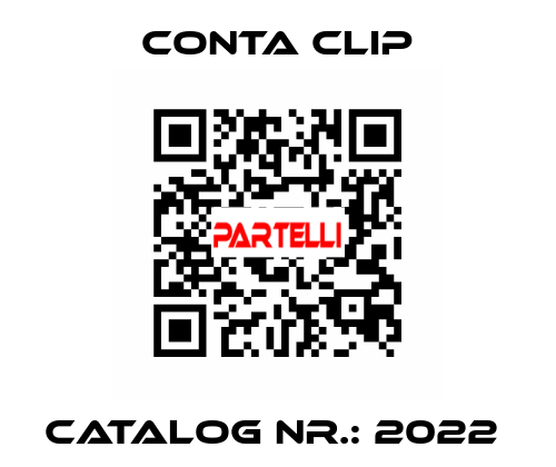 CATALOG NR.: 2022  Conta Clip