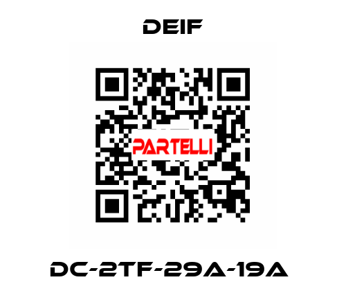 DC-2TF-29A-19A  Deif
