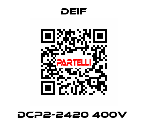 DCP2-2420 400V  Deif