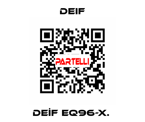 DEİF EQ96-X.  Deif