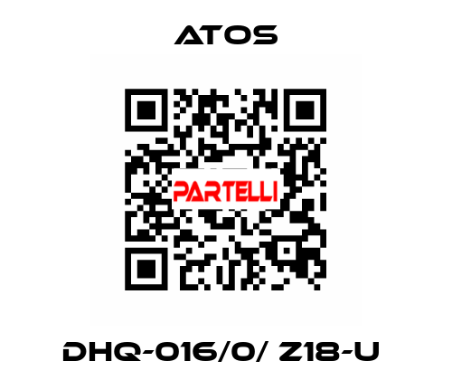 DHQ-016/0/ Z18-U  Atos