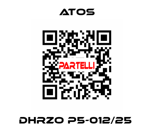 DHRZO P5-012/25  Atos