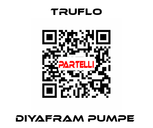 DIYAFRAM PUMPE  TRUFLO