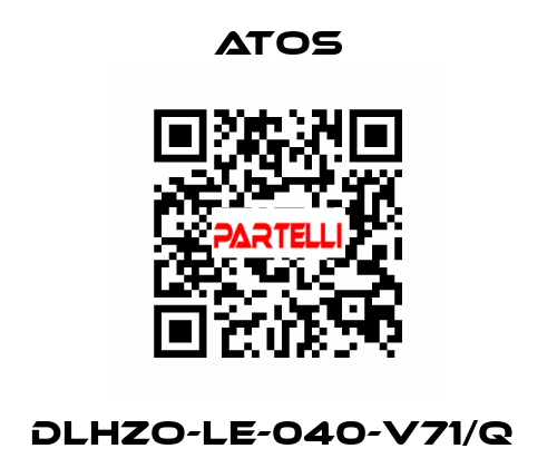 DLHZO-LE-040-V71/Q  Atos