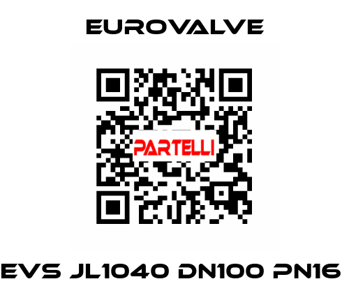 EVS JL1040 DN100 PN16  Eurovalve