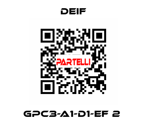GPC3-A1-D1-EF 2  Deif