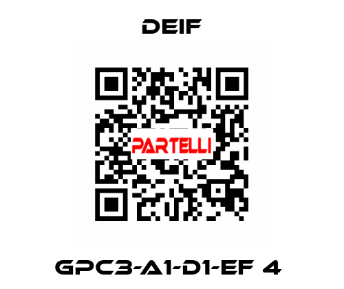 GPC3-A1-D1-EF 4  Deif