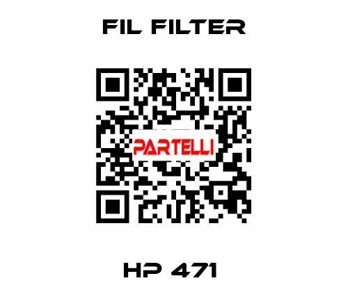 HP 471  Fil Filter