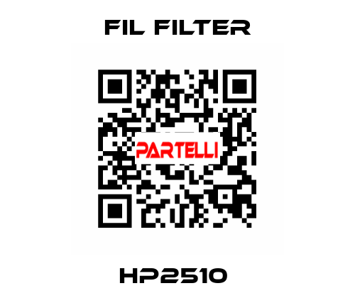 HP2510  Fil Filter