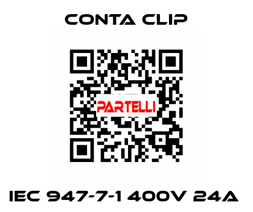 IEC 947-7-1 400V 24A  Conta Clip