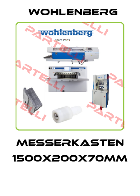 Messerkasten 1500x200x70mm  Wohlenberg