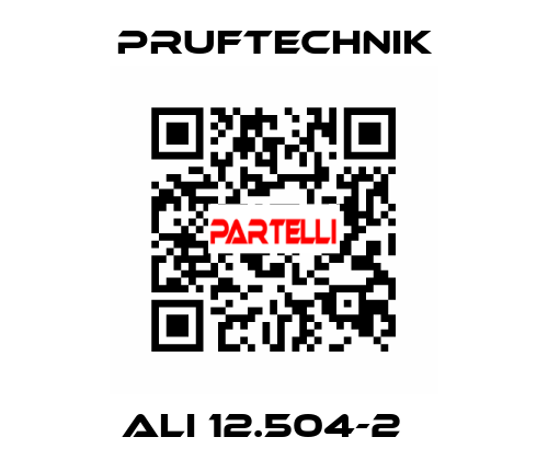 ALI 12.504-2   Pruftechnik