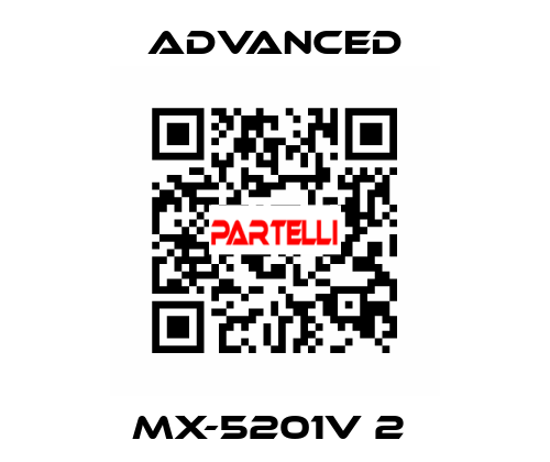Mx-5201V 2  Advanced