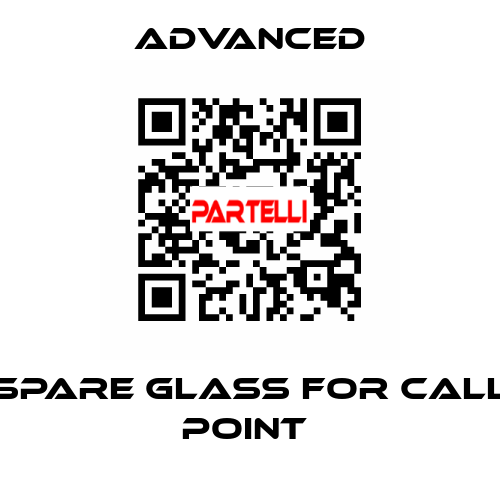 Spare Glass for Call Point  Advanced