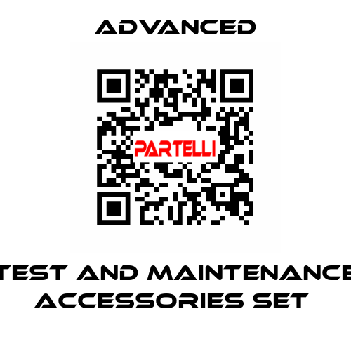 Test and Maintenance Accessories Set  Advanced