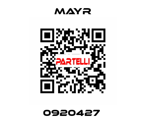 0920427  Mayr