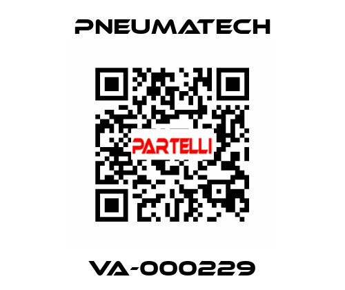 VA-000229 Pneumatech