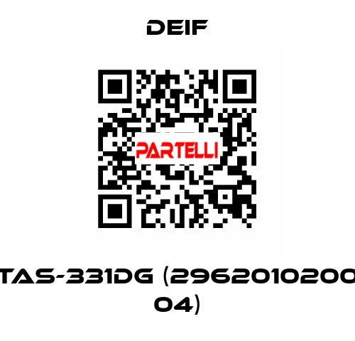 TAS-331DG (2962010200 04) Deif