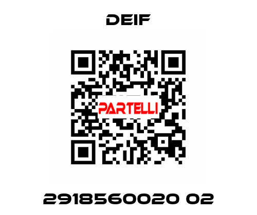 2918560020 02 Deif