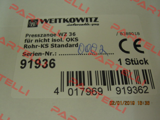 91936 / WZ 36 WEITKOWITZ