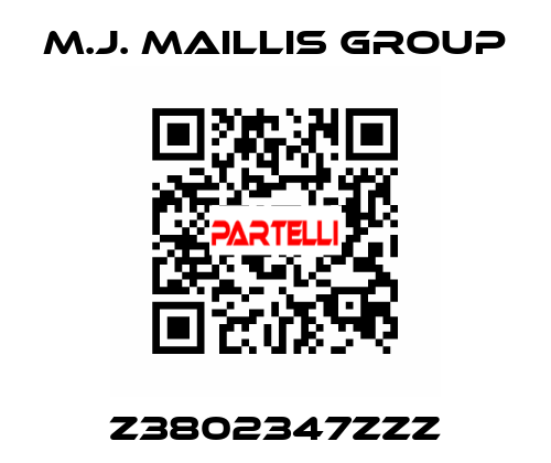 Z3802347ZZZ M.J. MAILLIS GROUP