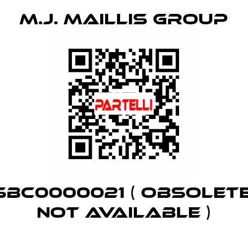 SBC0000021 ( obsolete, not available ) M.J. MAILLIS GROUP