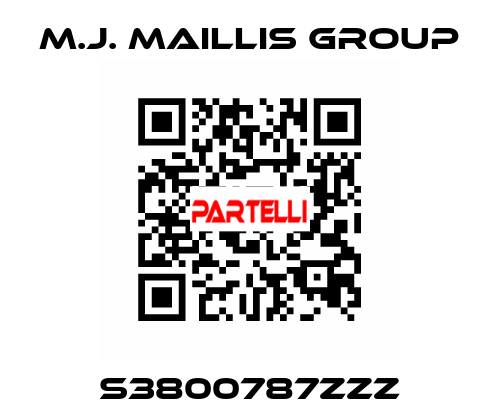 S3800787ZZZ M.J. MAILLIS GROUP