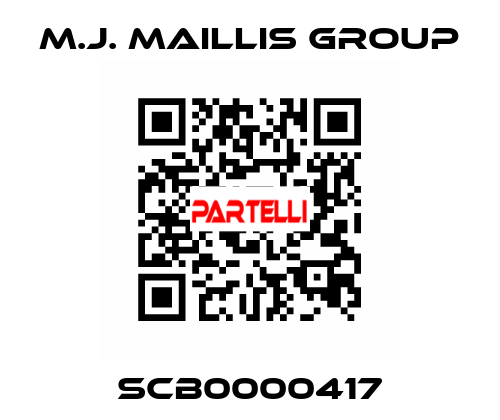 SCB0000417 M.J. MAILLIS GROUP