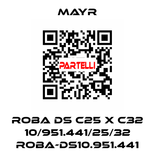 ROBA DS C25 X C32 10/951.441/25/32 ROBA-DS10.951.441 Mayr