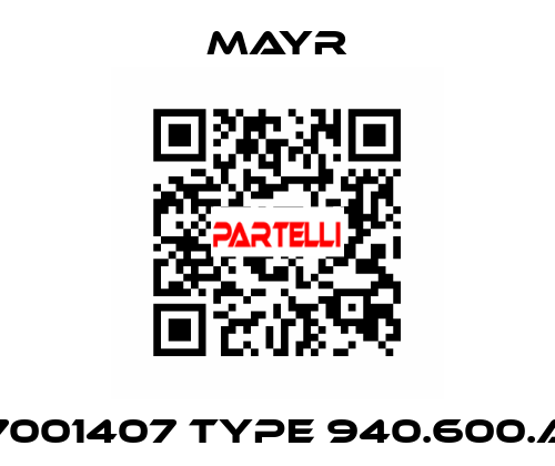 7001407 Type 940.600.A Mayr