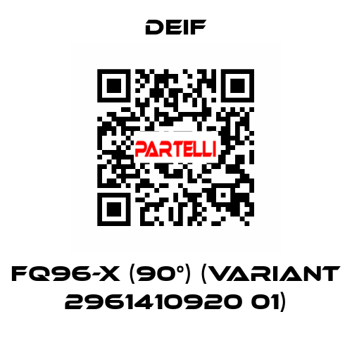 FQ96-x (90°) (Variant 2961410920 01) Deif