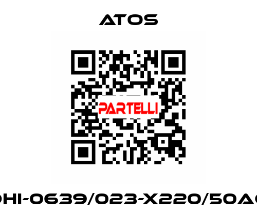 DHI-0639/023-X220/50AC Atos