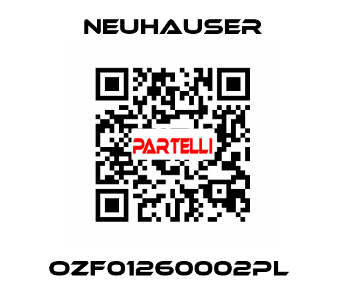 OZF01260002PL  Neuhauser