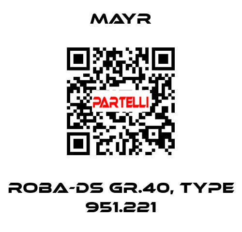 Roba-Ds Gr.40, Type 951.221 Mayr