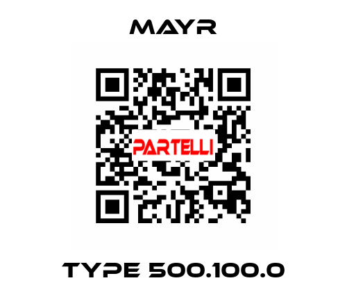 Type 500.100.0 Mayr