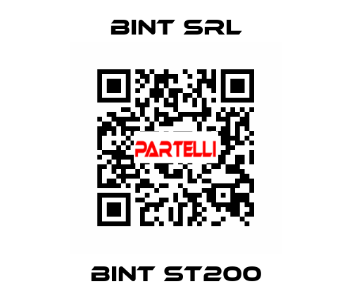 BINT ST200 BINT SRL