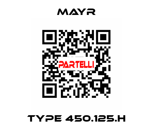 Type 450.125.H Mayr
