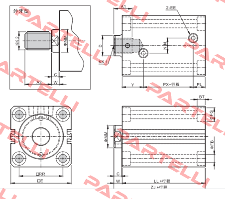 MGCXHC-A-IN-SD-50*40ST-T2 Jufan