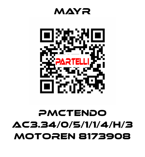 PMCTENDO AC3.34/0/5/1/1/4/H/3 MOTOREN 8173908 Mayr