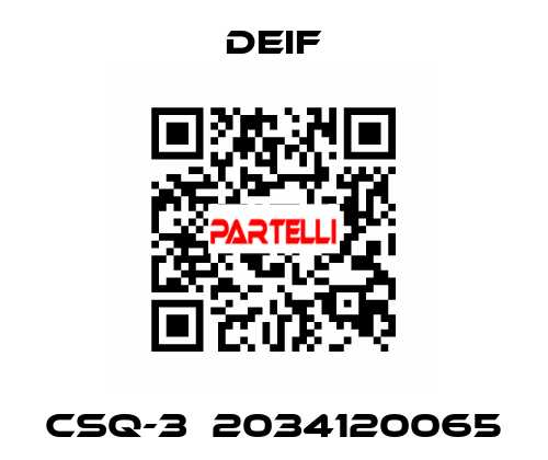 CSQ-3  2034120065 Deif